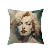 Colorful Reggae Riffs pattern on an indoor pillow for vibrant home decor.